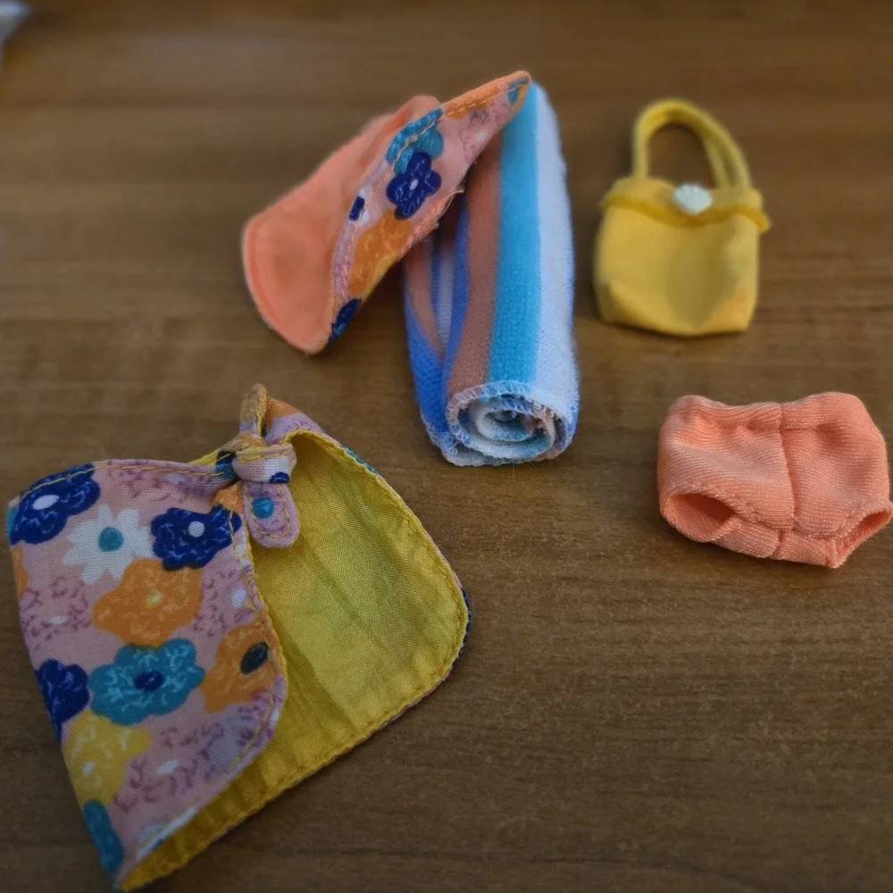 Only Hearts Club Ready to Wear‎ Orange Swimwear Swim Bathers Towel Outfit